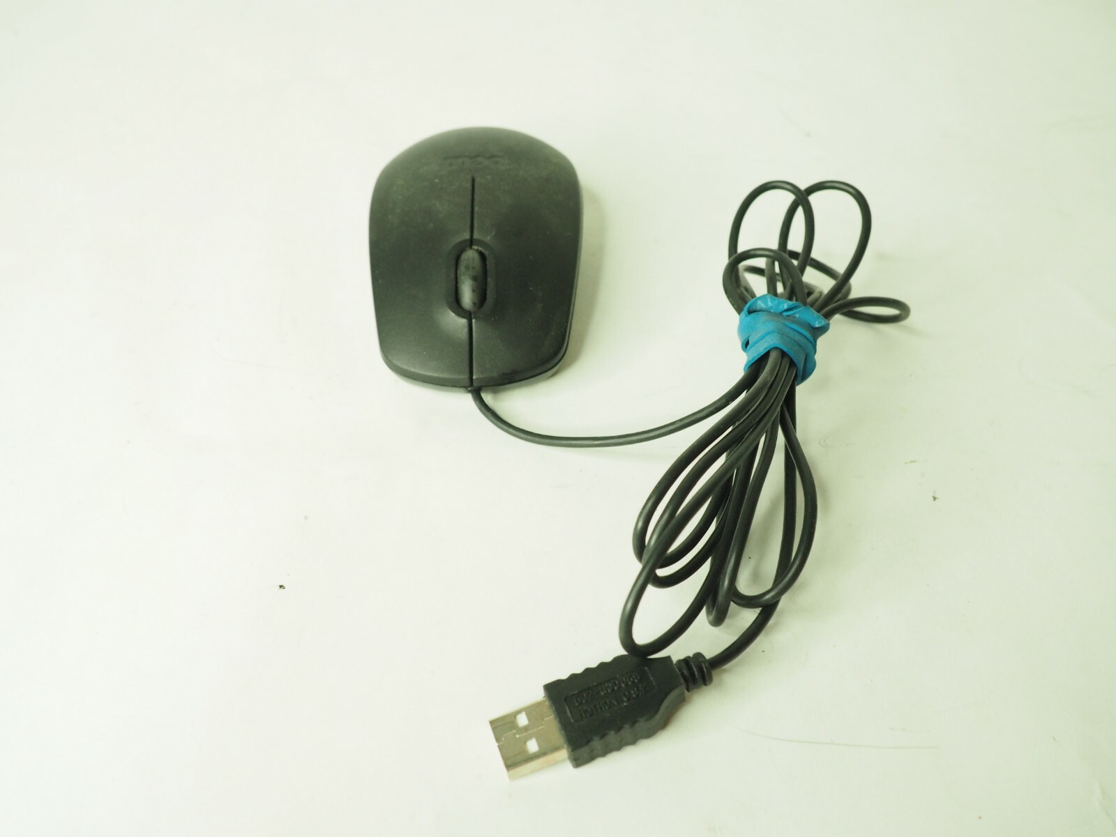 Genuine Dell Mouse USB Wired Optical Scroll Wheel MS111-L 9RRC7 Computer Fast