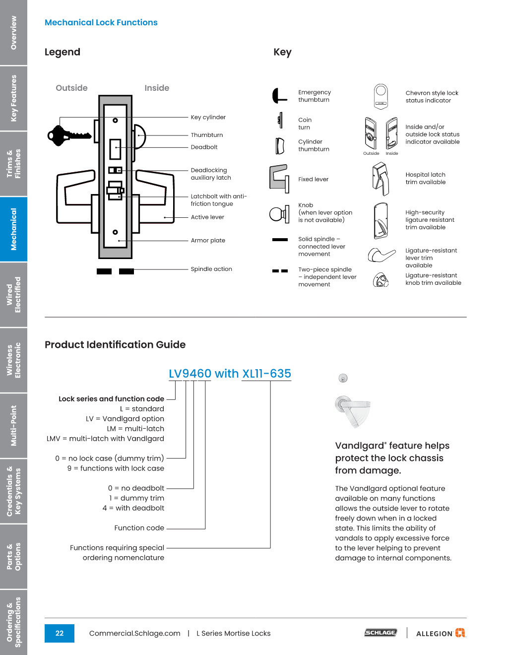 SCHLAGE LOCK.09 456.03.626.00B