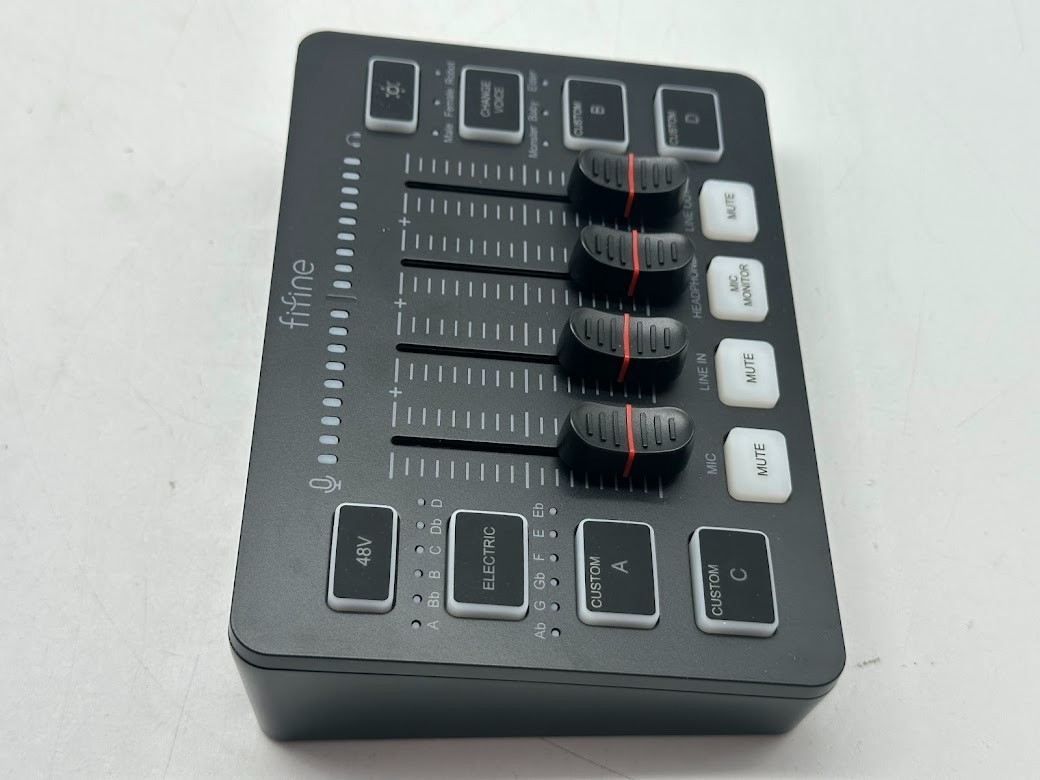 FiFine SC3 Gaming Audio Mixer