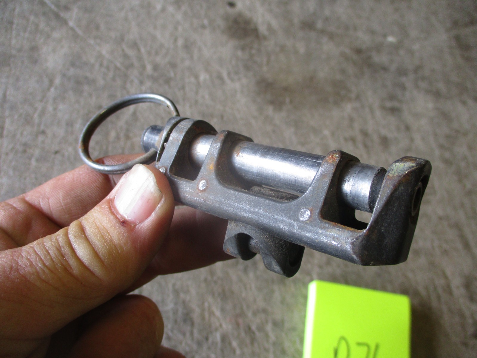 Used Rear Crosspin & Bracket for Weapon Tripod or Mount