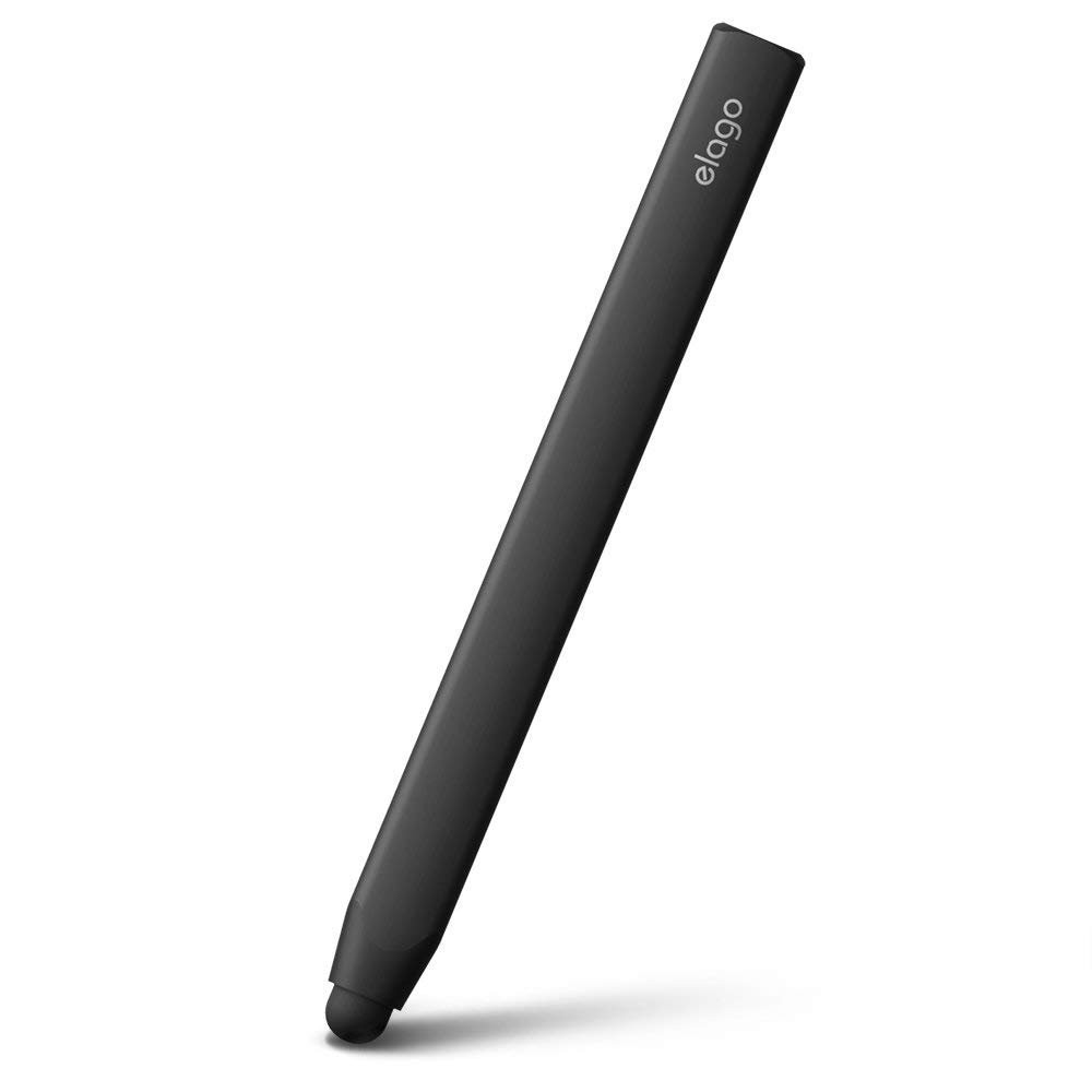 elago Premium Aluminum Stylus Pens for All Touch Screen Grip, Black