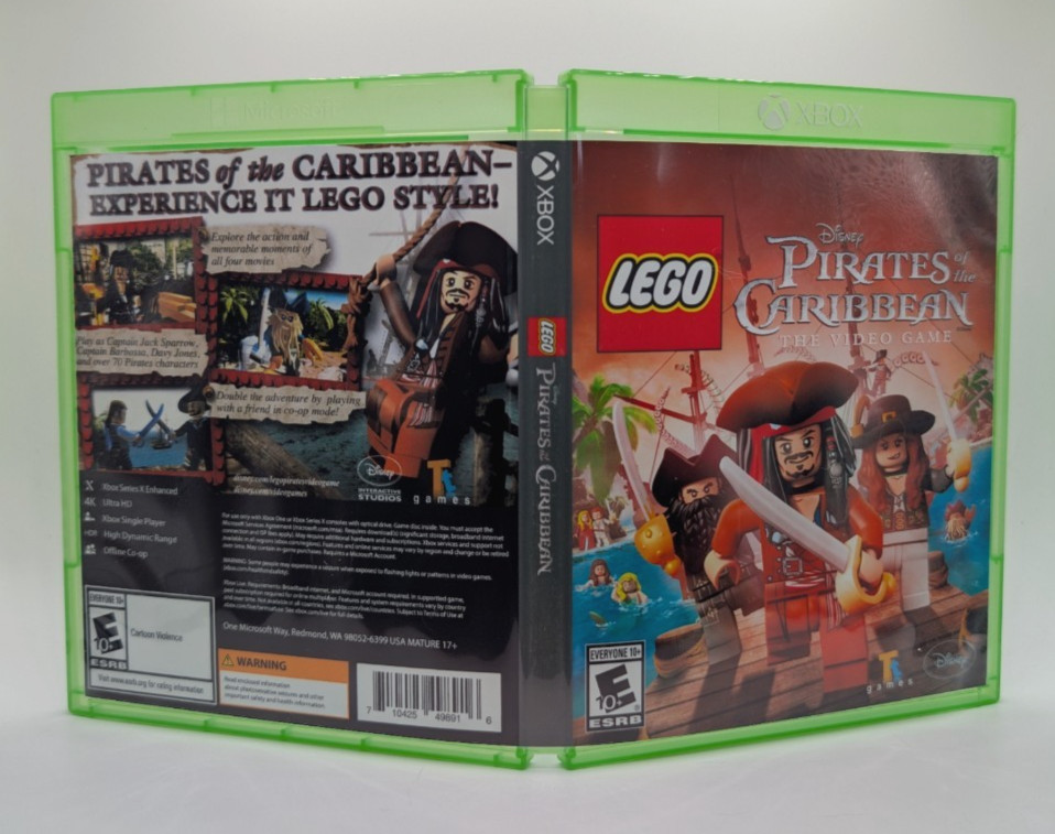 Lego Pirates of the Caribbean - Xbox Empty Case (No Game)