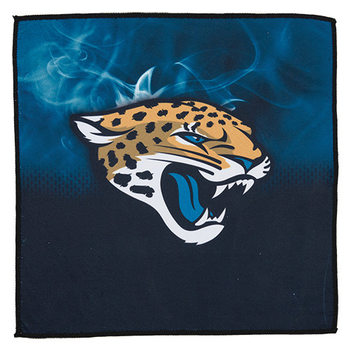 KR Strikeforce NFL Jacksonville Jaguars On Fire Bowling Ball Towel