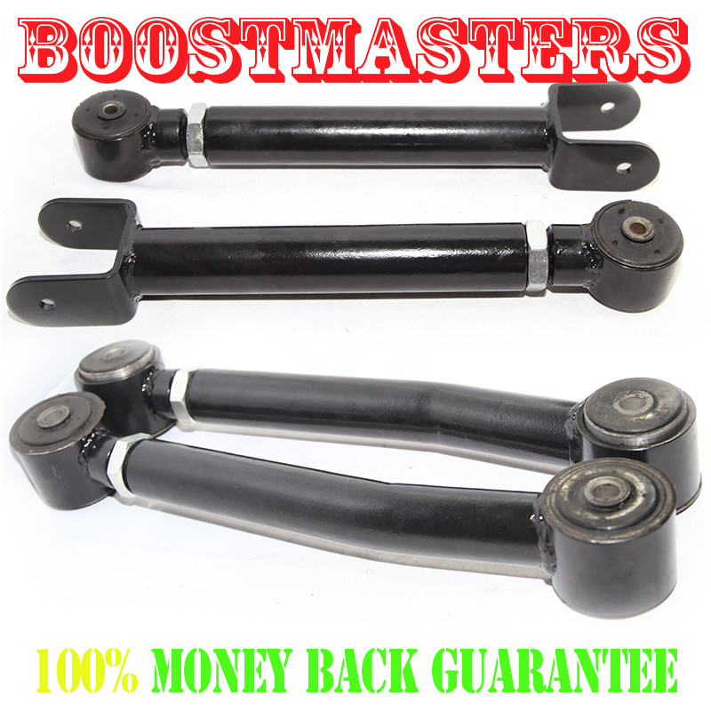 For 93-98 Grand Cherokee 97-06 wrangler TJ/XJ Adj.Front Lower+Upper Control Arm