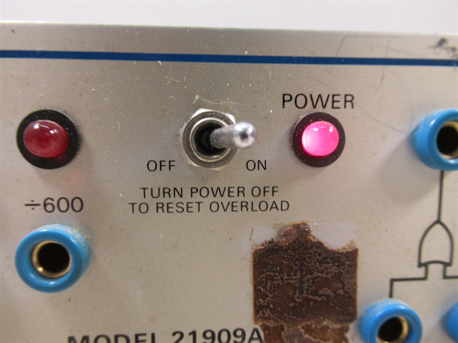 Energy Concepts ECI Clock Module 21909A for Oscilloscope Chassis Plug-In