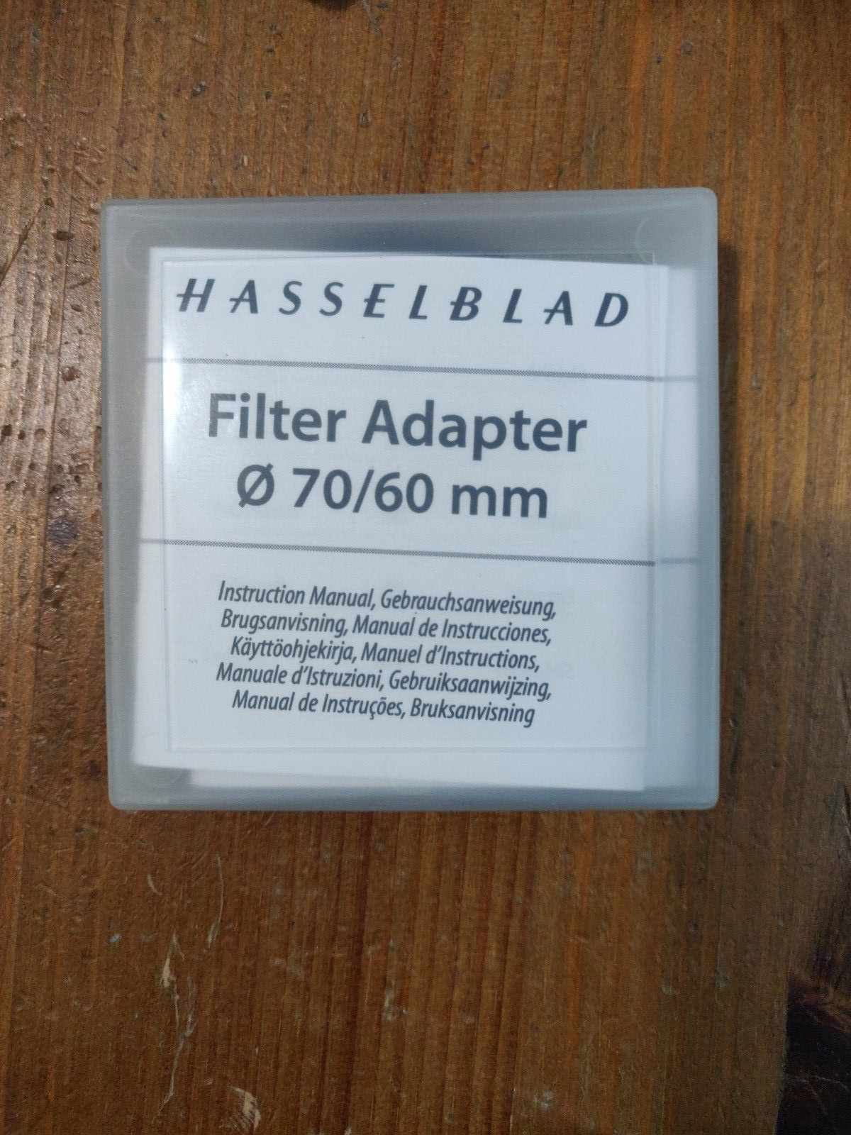 Hasselblad adapter filter ring B70/B60