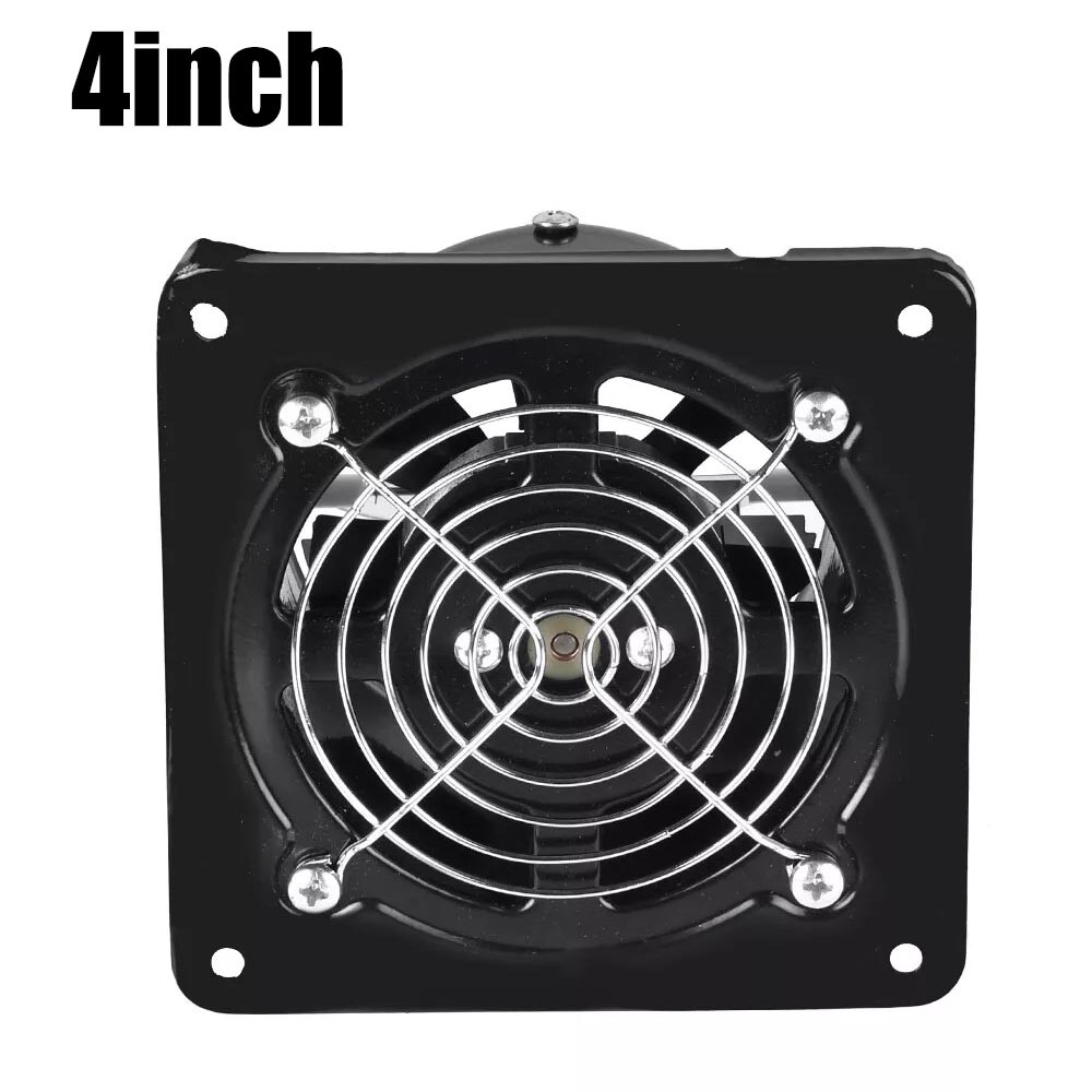 4 inch Exhaust Fan Wall Mounted Vent Fans Ventilation Blower for Bathroom Window