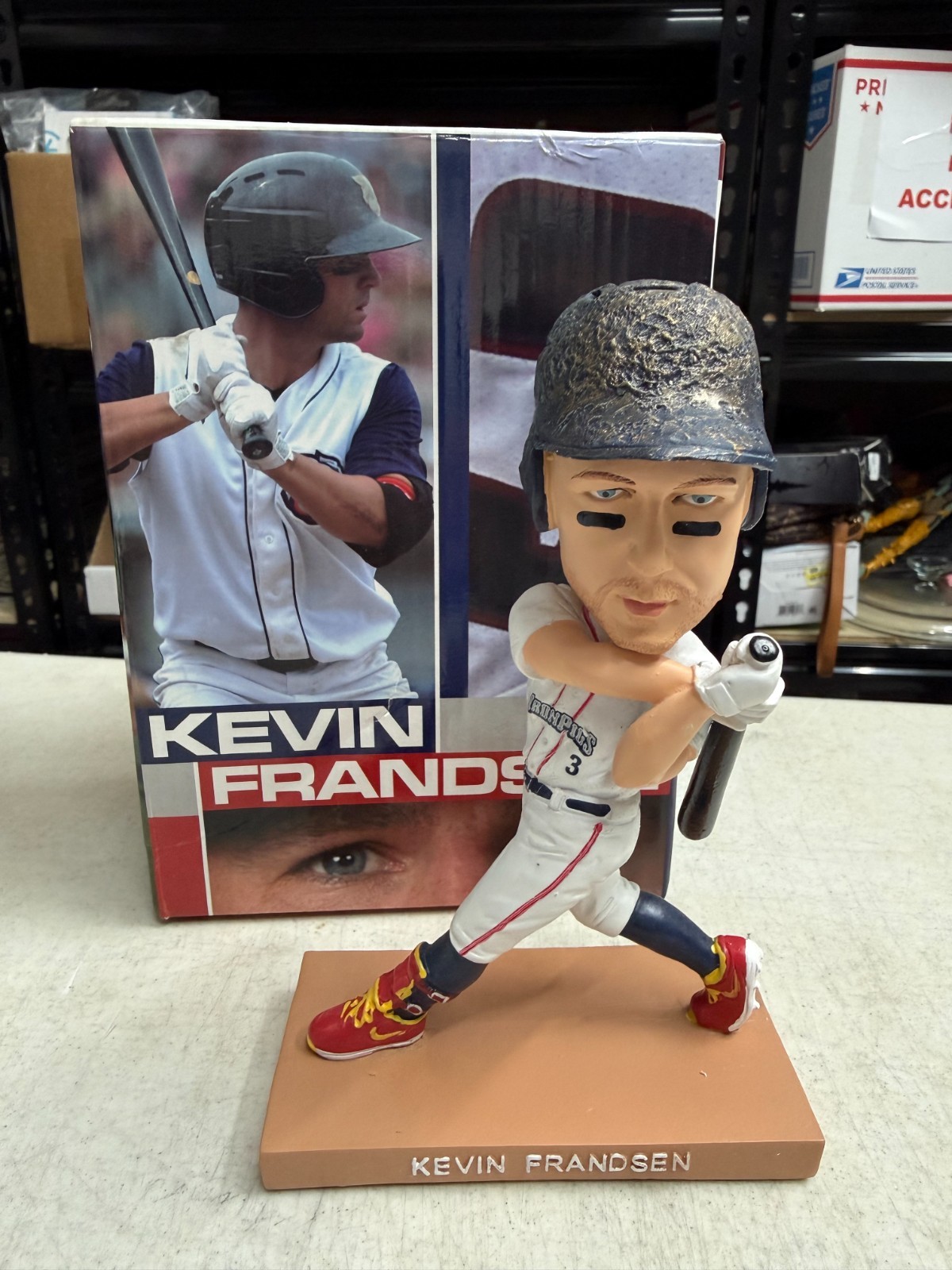 Kevin Frandsen Lehigh Valley IronPigs Bobblehead SGA 19 For Life Phillies MiLB