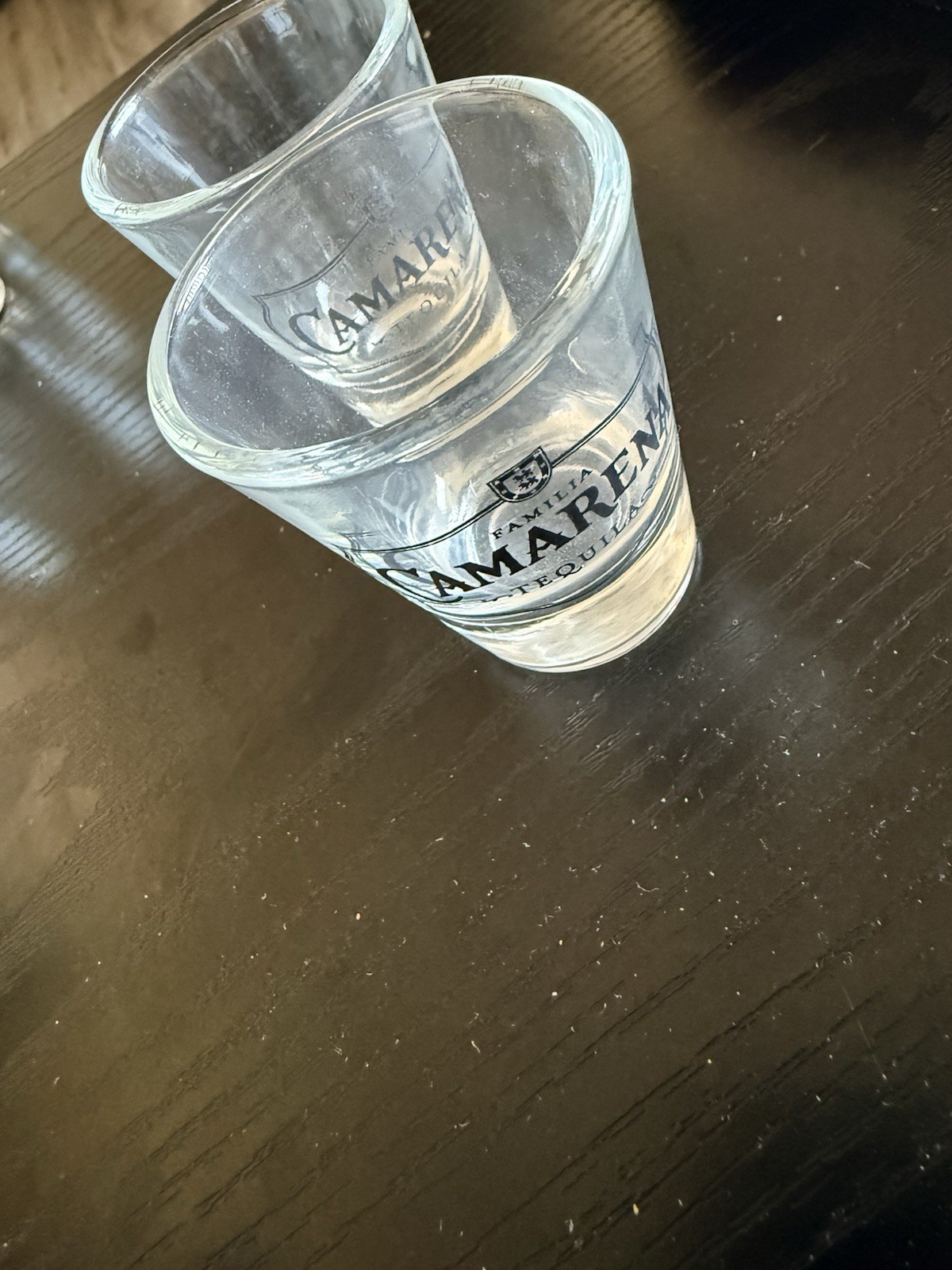 Camarena Clear Glass Shot Glass Set
