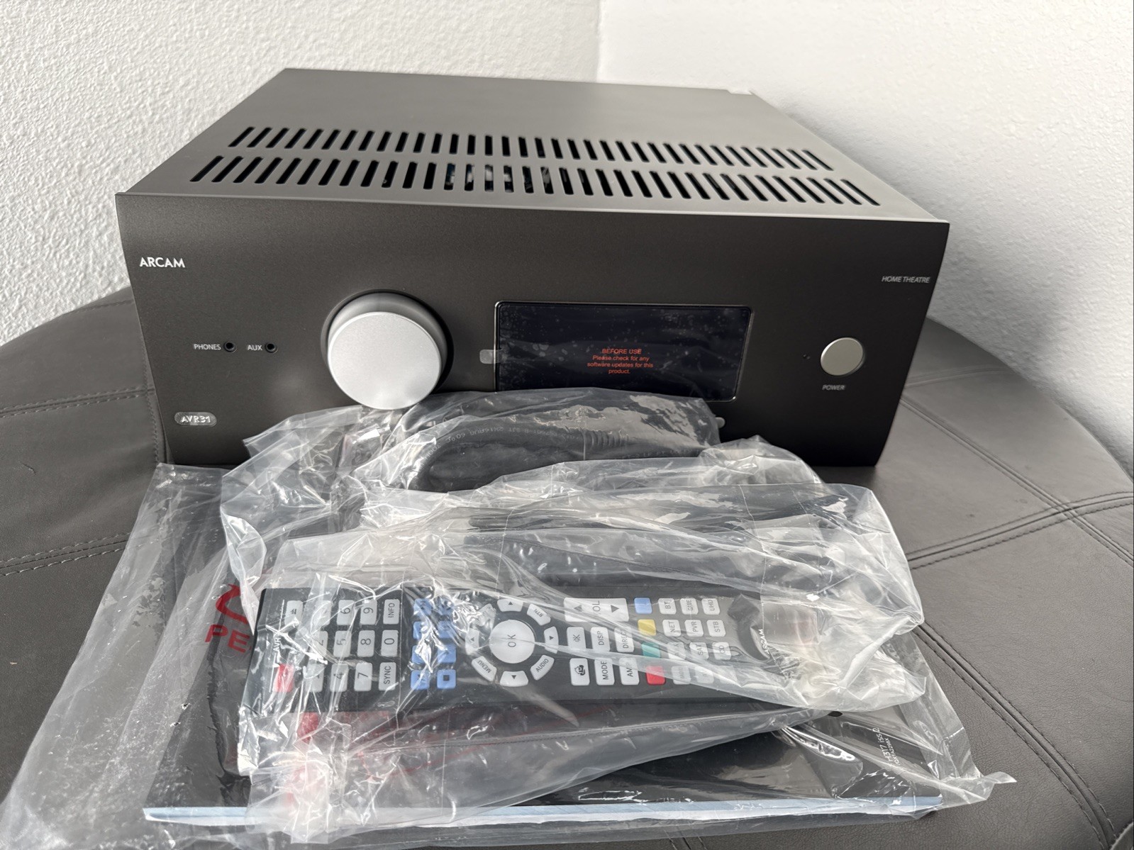 Arcam AVR31 7.1Ch 8K AV Receiver Dolby Atmos DTS:X HDMI 2.1 Dirac Live