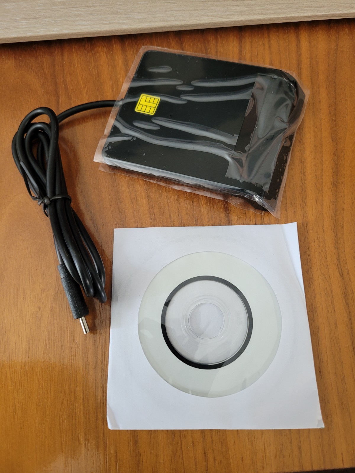 USB C Smart Card Reader, DOD Military CAC Common Access-Bank Card-ID