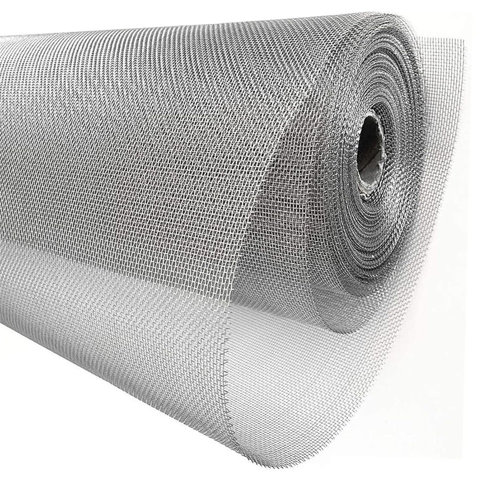 Woven Wire Mesh Stainless Steel Mesh Screen 15.7" x 78.7" Wire Mesh Window