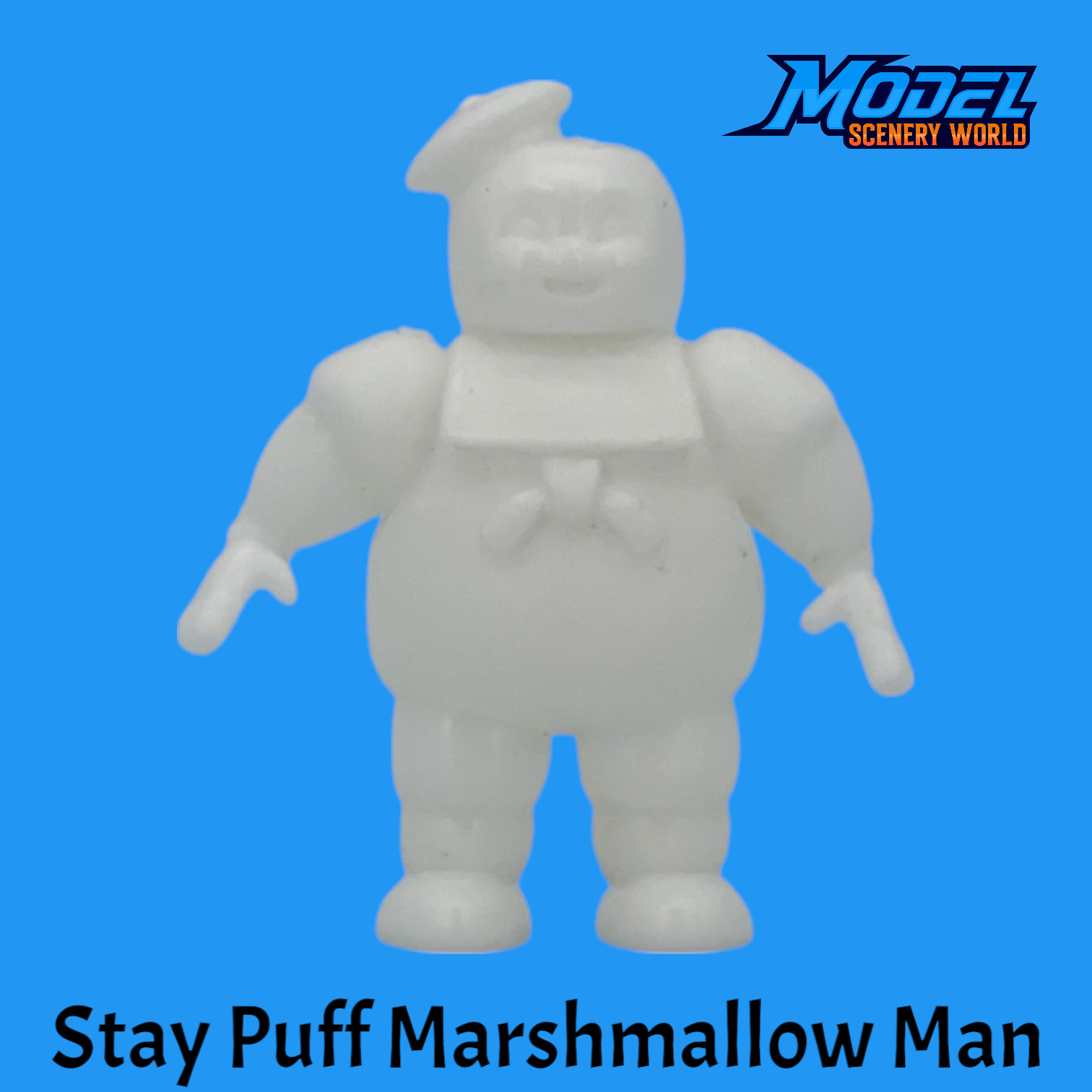 Stay Puff Marshmallow Man - G Scale 1:24 - White