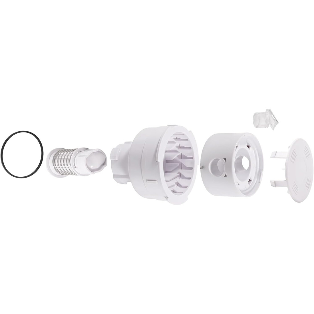 PCC2000 Rotating Pop Up Head Nozzle for Paramount in-Floor Cleaning System White