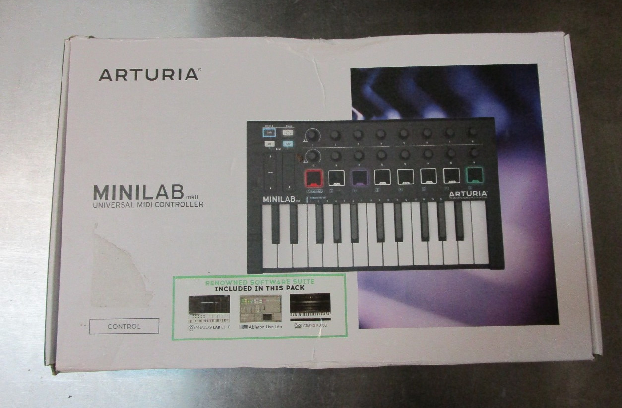 Arturia MiniLab Mkii Universal Midi  Controller (New Other)