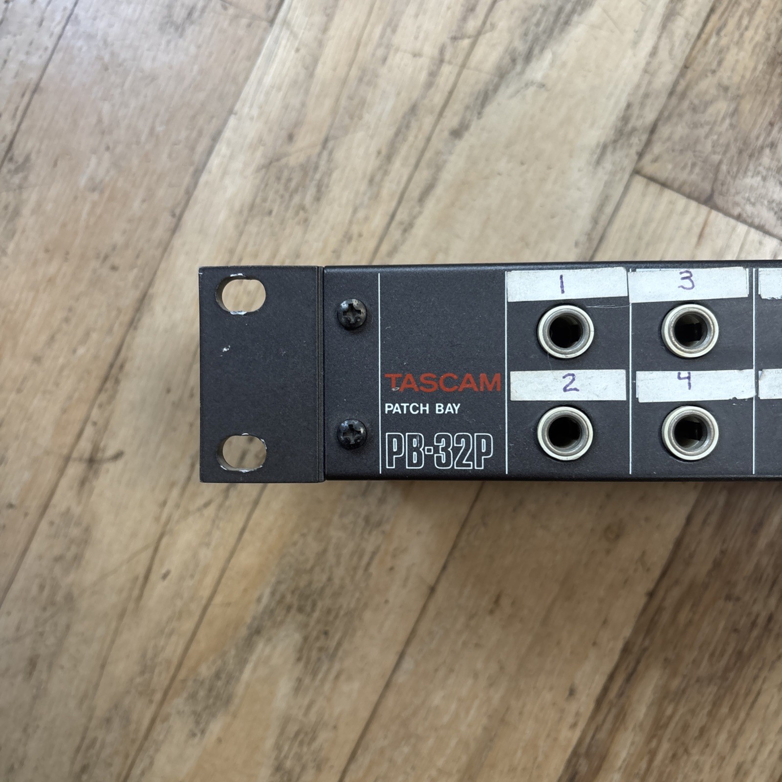 TASCAM PB-32P Rack Mount Patchbay Audio Patch Panel - Japan