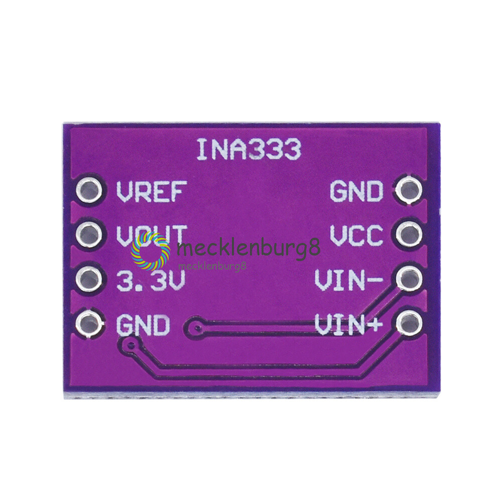 INA333 Low Power Precision Instrumentation Amplifier Three Op Amp's Multi Board