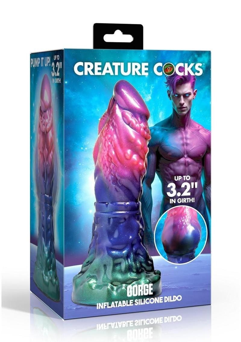 Creature Cocks Gorge Inflatable Silicone Dildo
