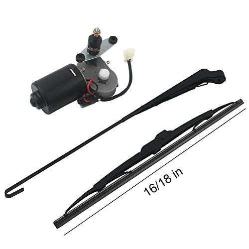 Tookie Electric Windshield Wiper, Universal 12V Automotive Replacement Wiper