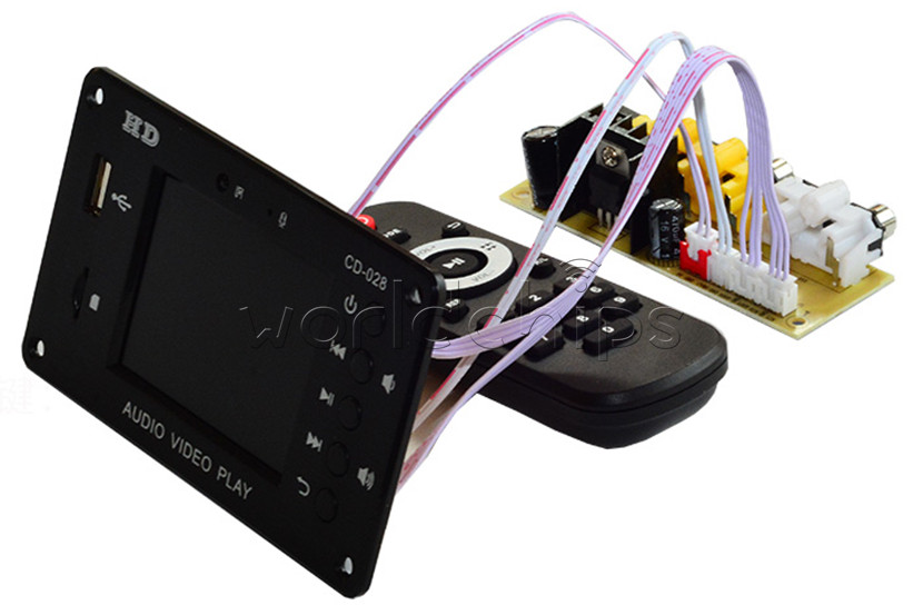 2.4'' MP5 Stereo Audio-Decoder Board 5.0 Bluetooth Calls HD Video Player