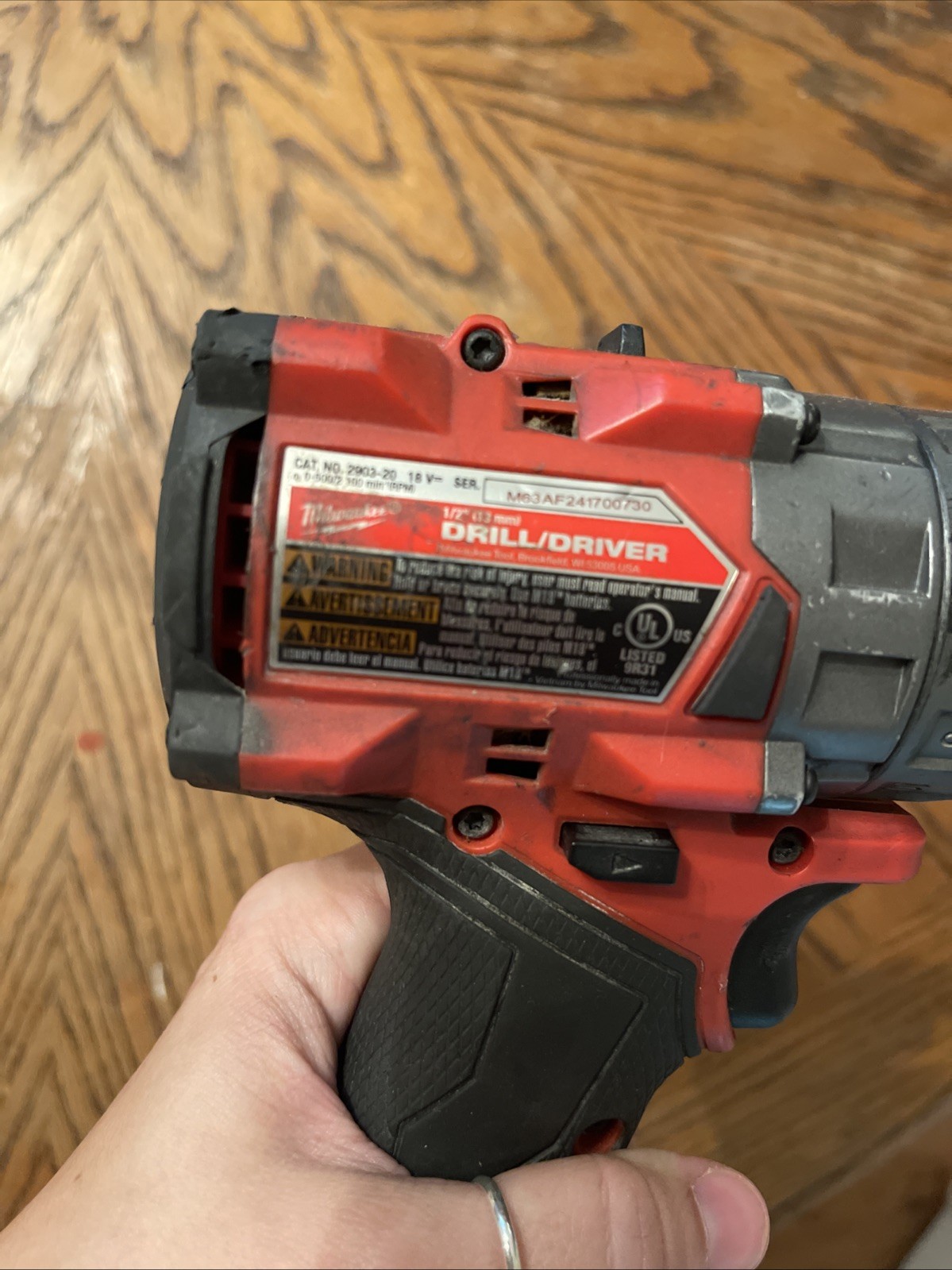 Milwaukee 1 /2" (13mm) Hammer Drill/Driver with 1 Battery
