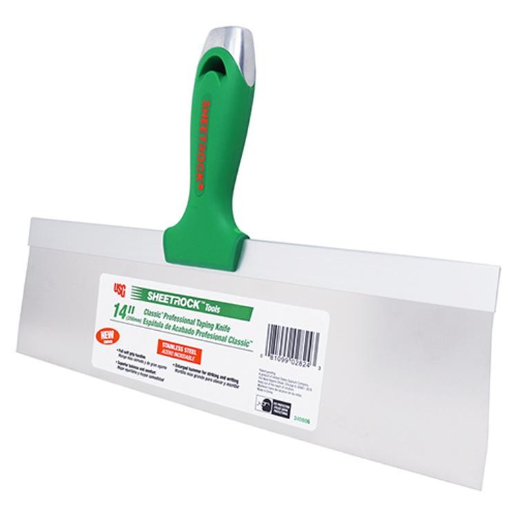 USG-Sheetrock 14" Classic Stainless Drywall Taping Knife