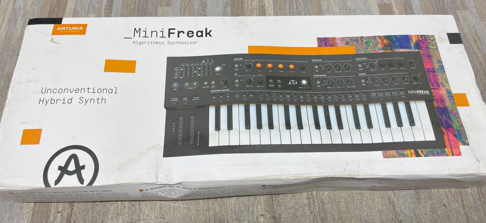 ARTURIA MINIFREAK Algorithmic Synthesizer  BRAND NEW IN BOX .