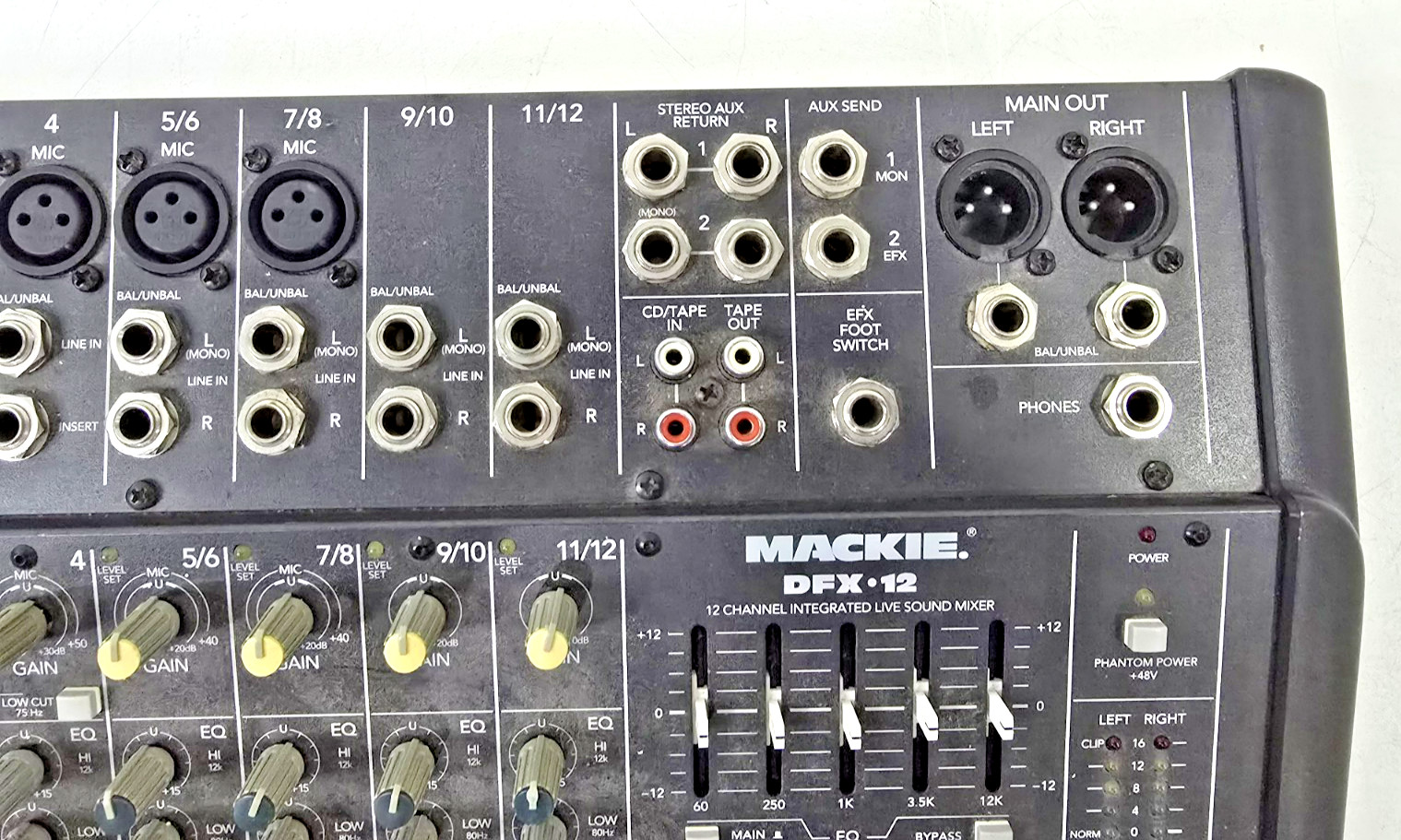 Mackie DFX12 Compact Integrated Live Sound Mixer