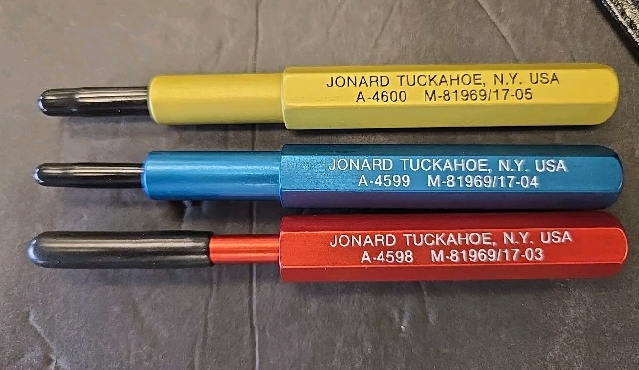 JONARD TOOLS KA-260 Connector Insertion Tool Kit,3 Pc