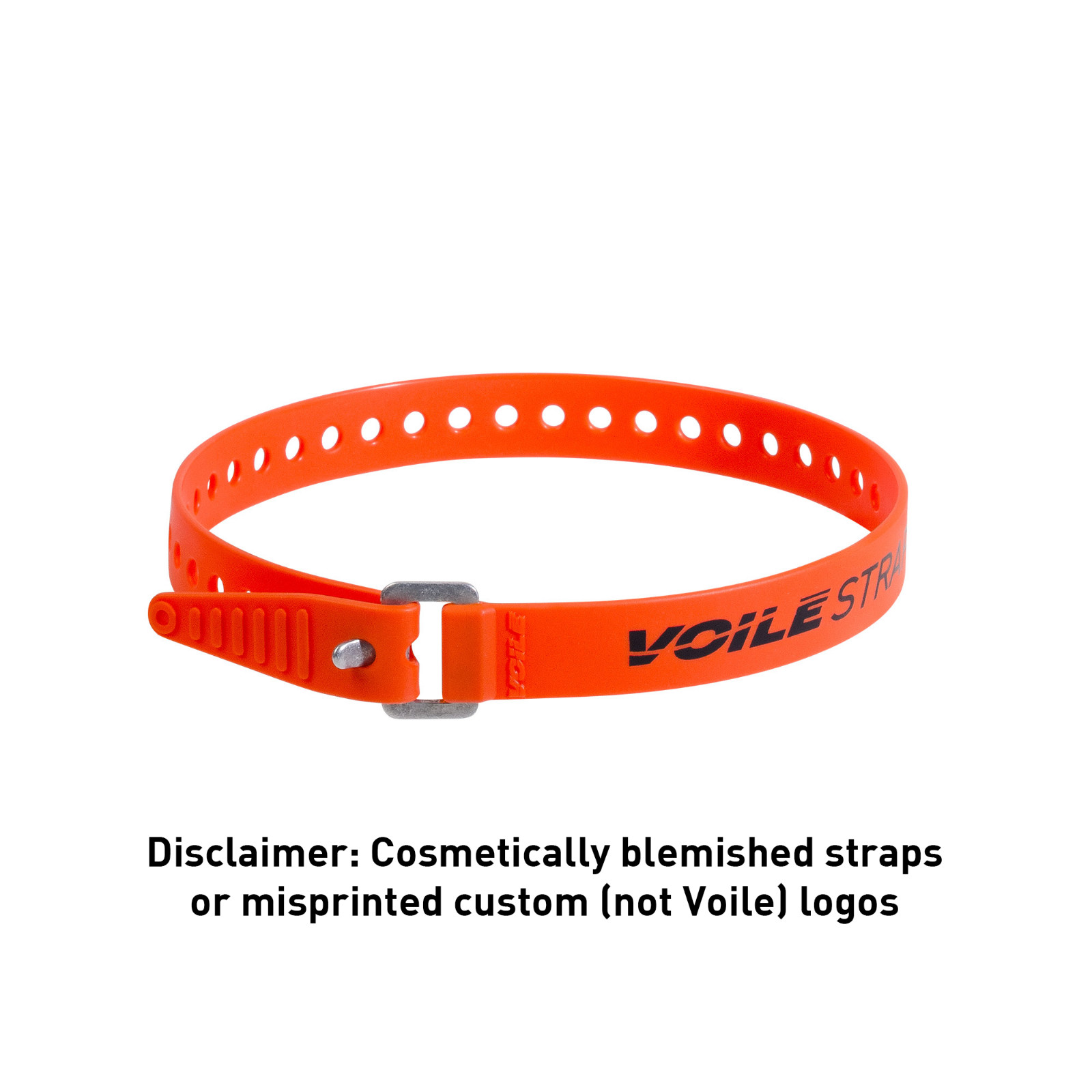 Voile Straps Aluminum Buckle, 20 inch, Cosmetic Blems, Custom Misprints