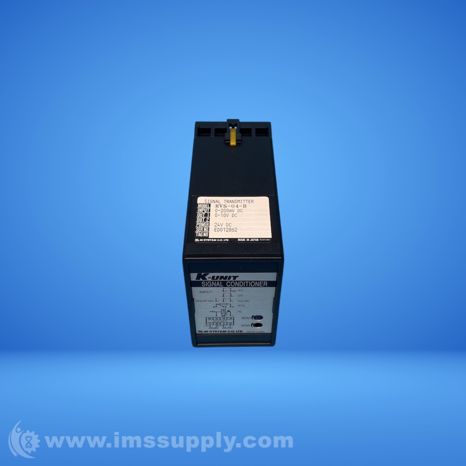 M-SYSTEM Co. KVS-04-R Signal Conditioner Transmitter FNIP