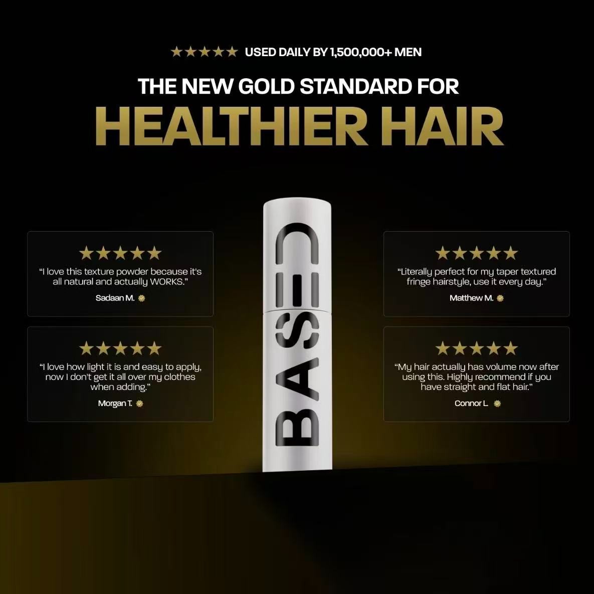 BASED Hair Texture Powder | Lightweight Volume & Matte Finish