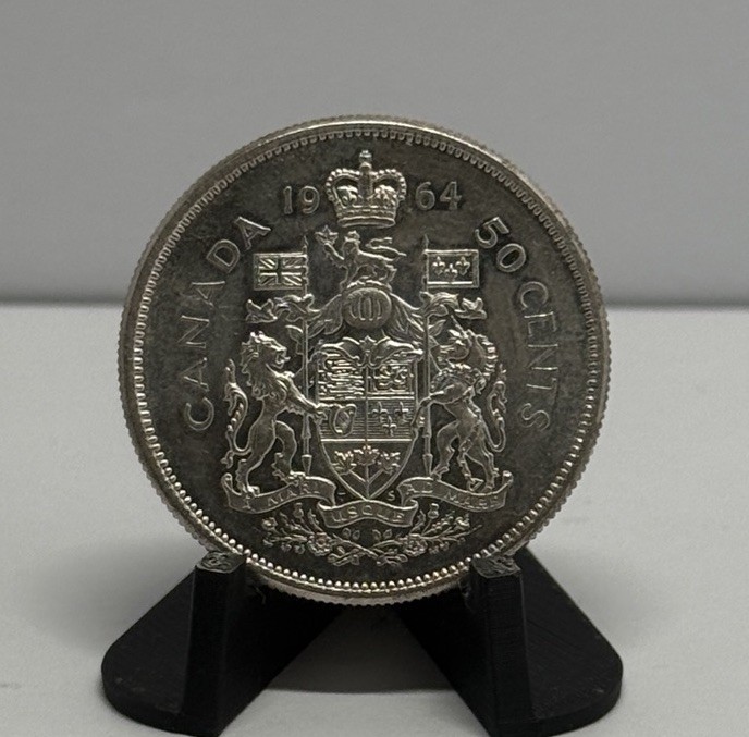 1964 Canada 50c Silver Half Dollar