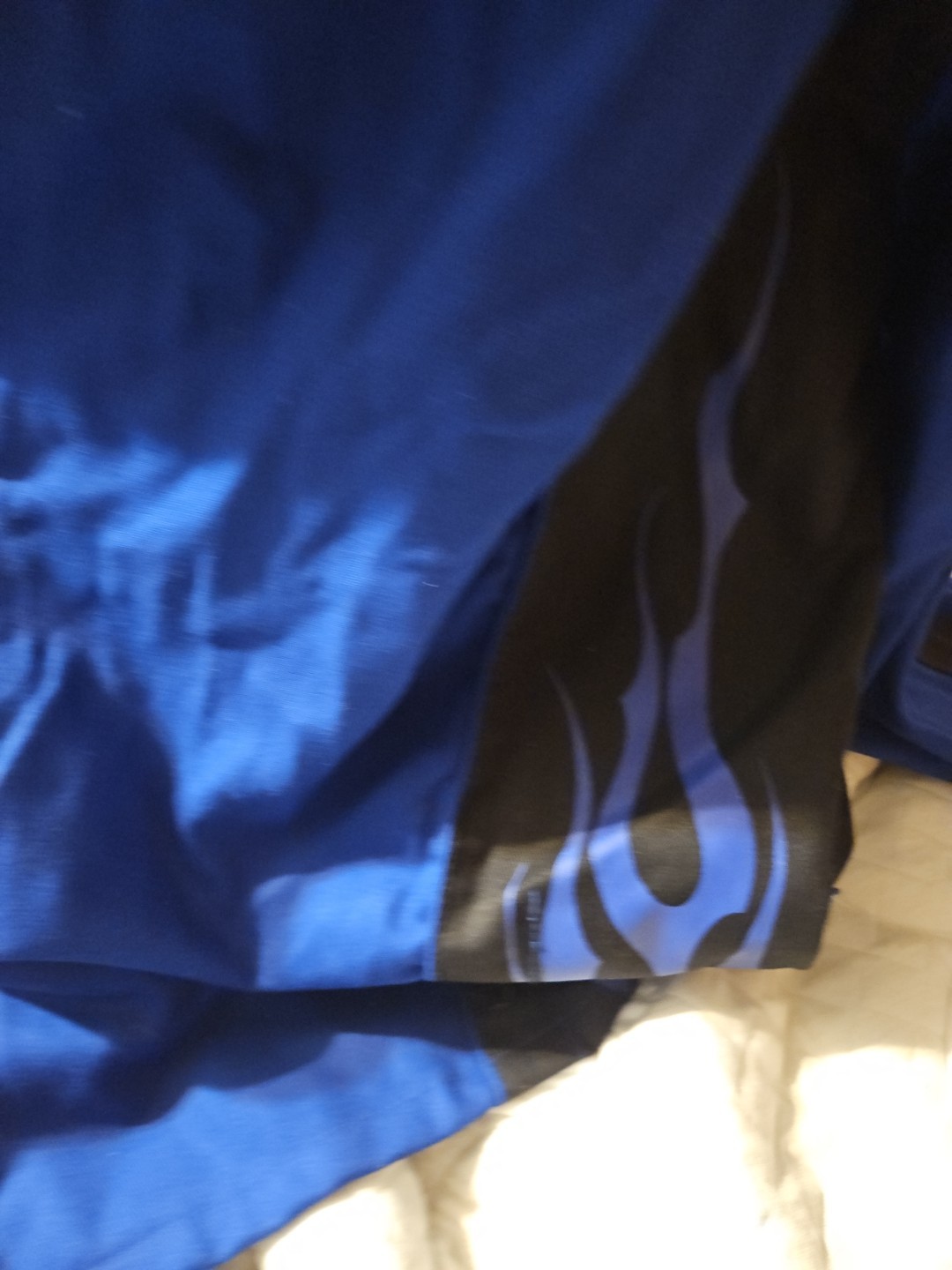 BSX Fire Rated 2xlg Snap Jacket 2 Xlg With Flames P7