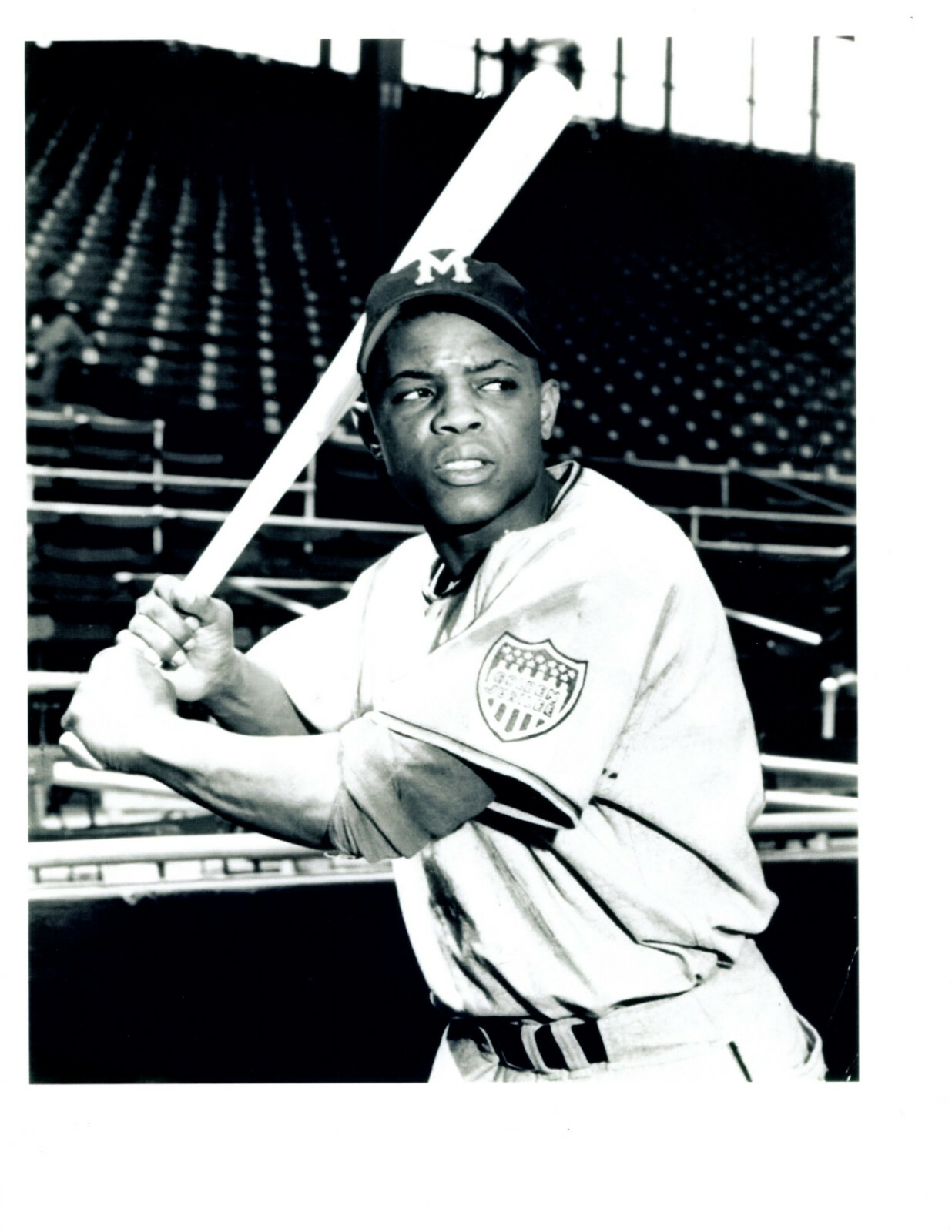 MINNEAPOLIS MILLERS  WILLIE MAYS  8X10 PHOTO ROOKIE GIANTS  BASEBALL MINNESOTA