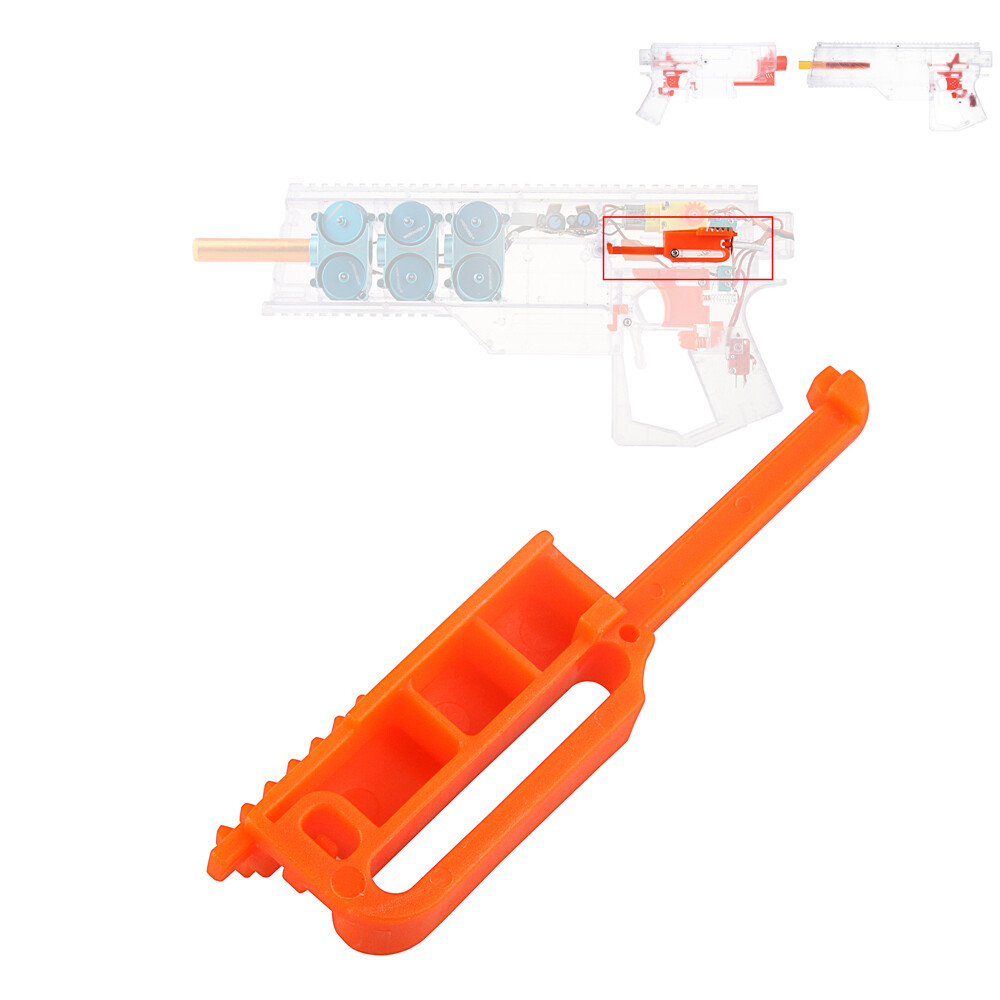Workermod Fully auto Pusher Rod Plastic Orange for Stryfe /Swordfish / Dominator