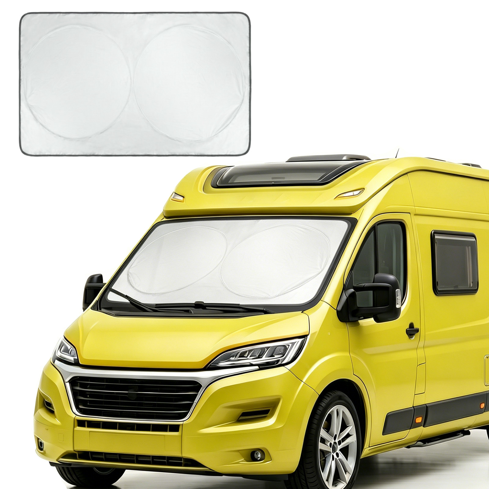 Feildoo Windshield Sunshade Interior UV Blocker Sun Shield Fit for Coach