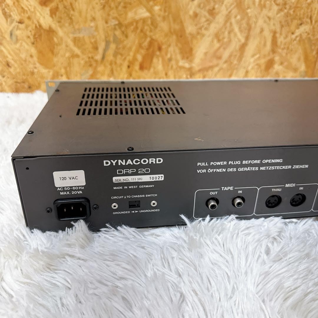 Dynacord DRP 20 Reverb Effects Processor