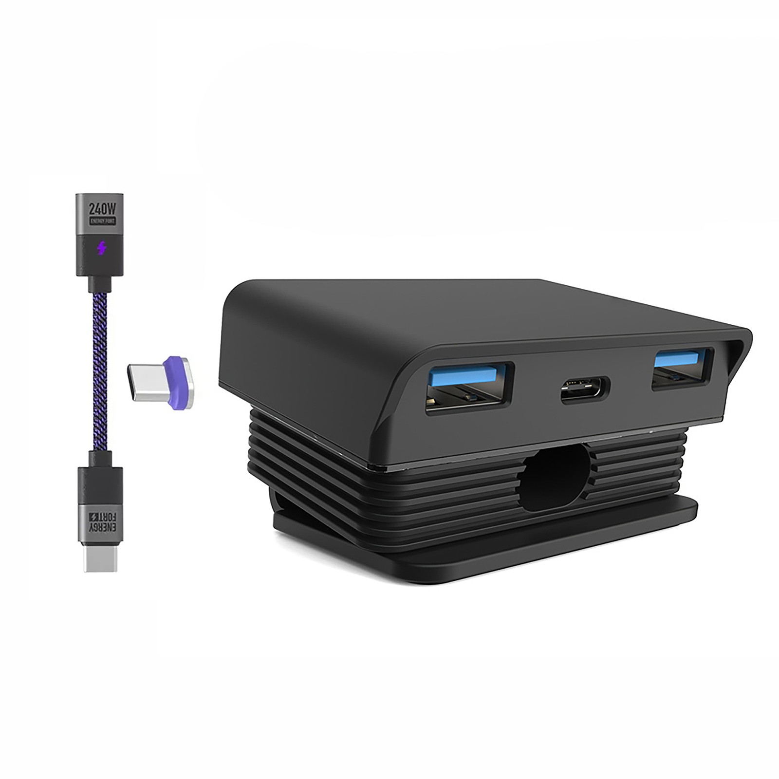 Magnetic Charging Dock 2*USB2.0 Ports For Mouse&Keyboard For Logitech For Razar