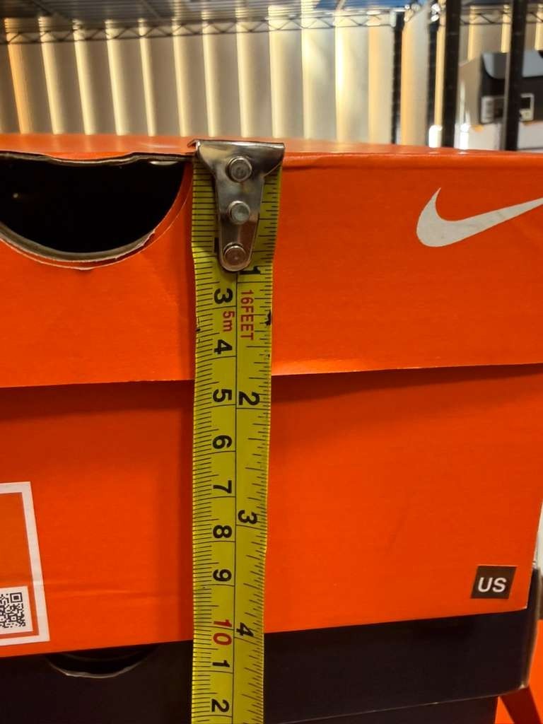 EMPTY NIKE ORANGE SHOES BOXES — LOT OF 10 BOXES (320 x 200 x 110)📦👟