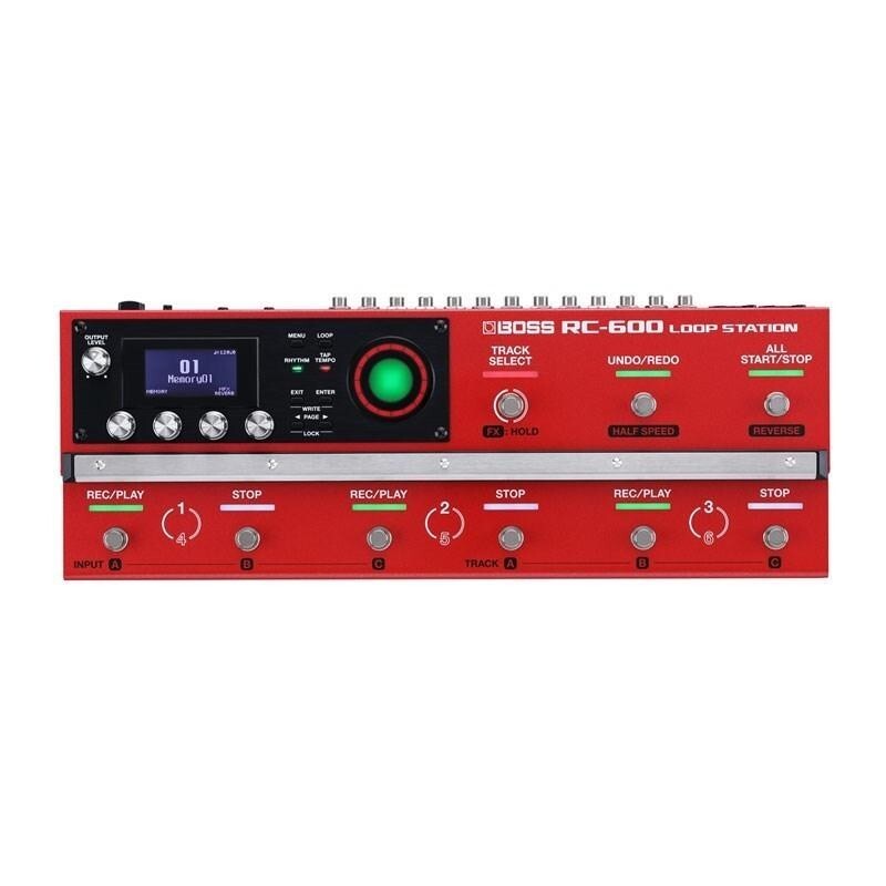 boss rc-600 loop station looper pedal