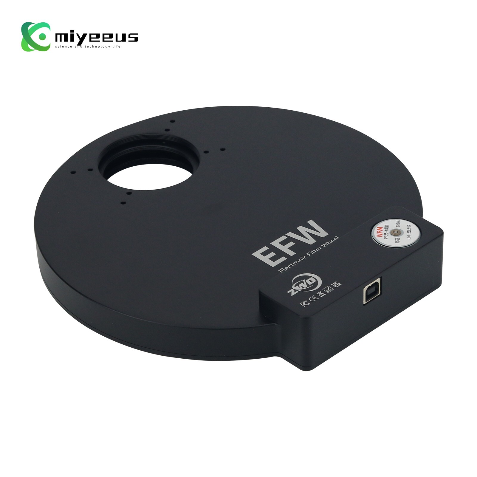 ZWO EFW7X2" 2" EFW Electronic Filter Wheel 7-Position Support Filter ASCOM SDK