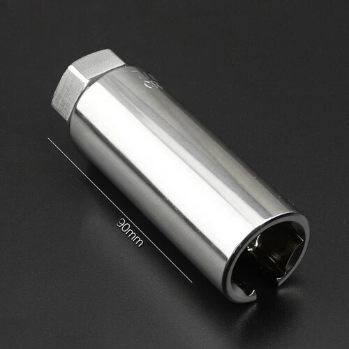 7/8'' 22mm O2 Oxygen Sensor Socket Wrench 1/2" Driver Offset Remover Socket Tool