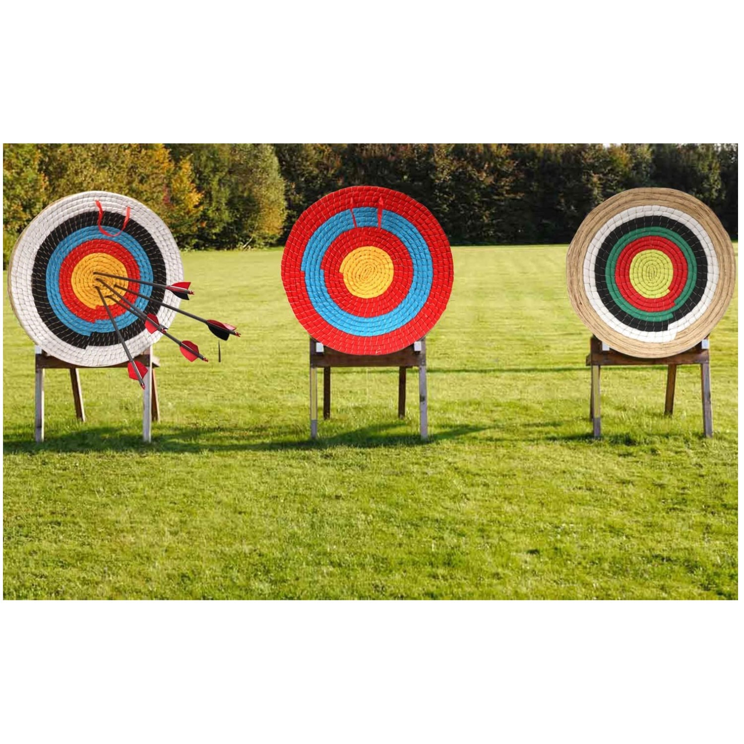Handmade Straw Archery Target for Shooting Practice