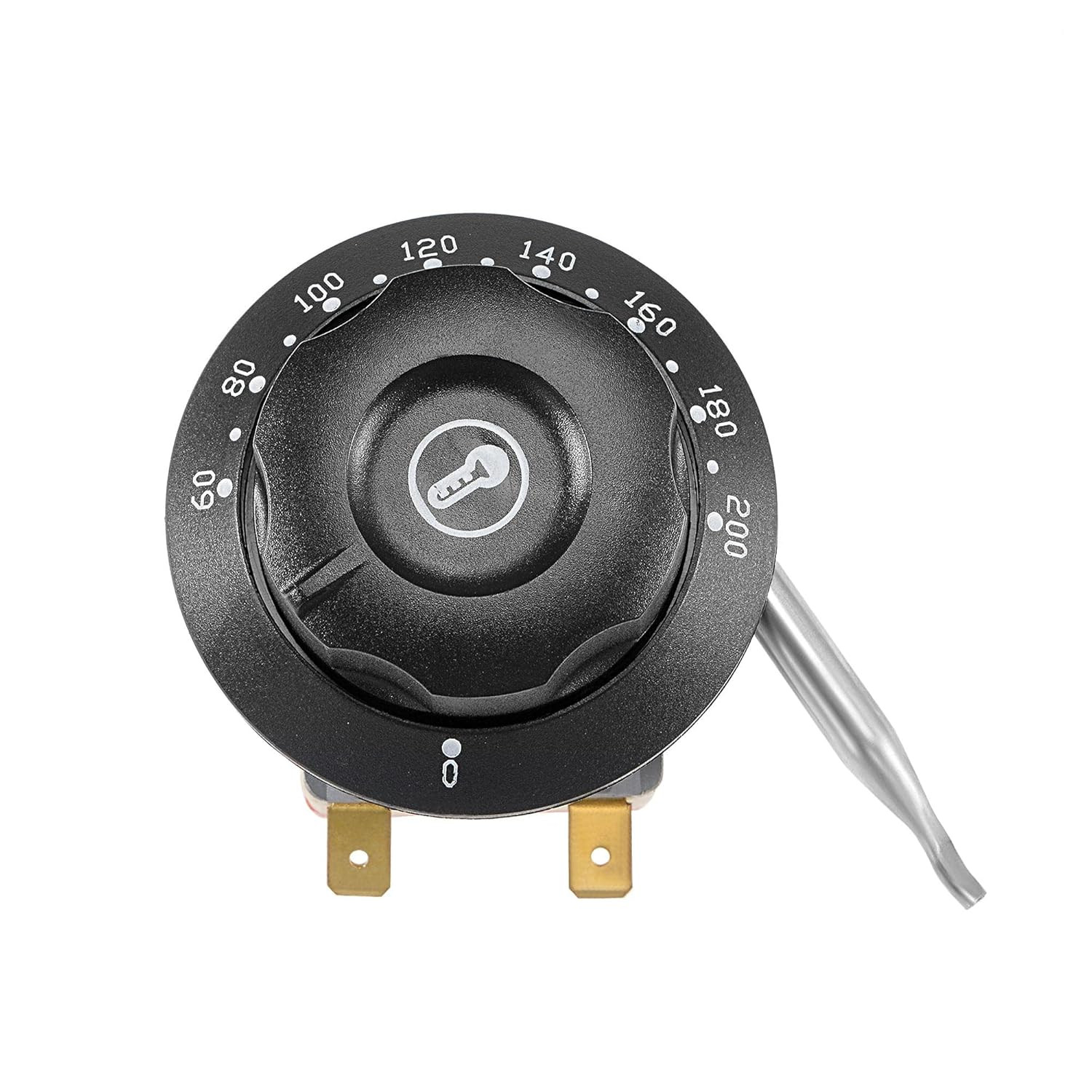 NC 250V 16A 60-200C Temperature Control Switch Capillary Thermostat for Oven Ref
