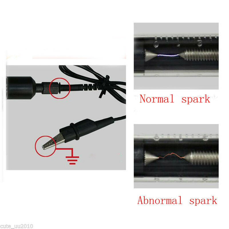Spark Plug Tester Coil Overs Detector Autos Ignition System Diagnostic Test Tool