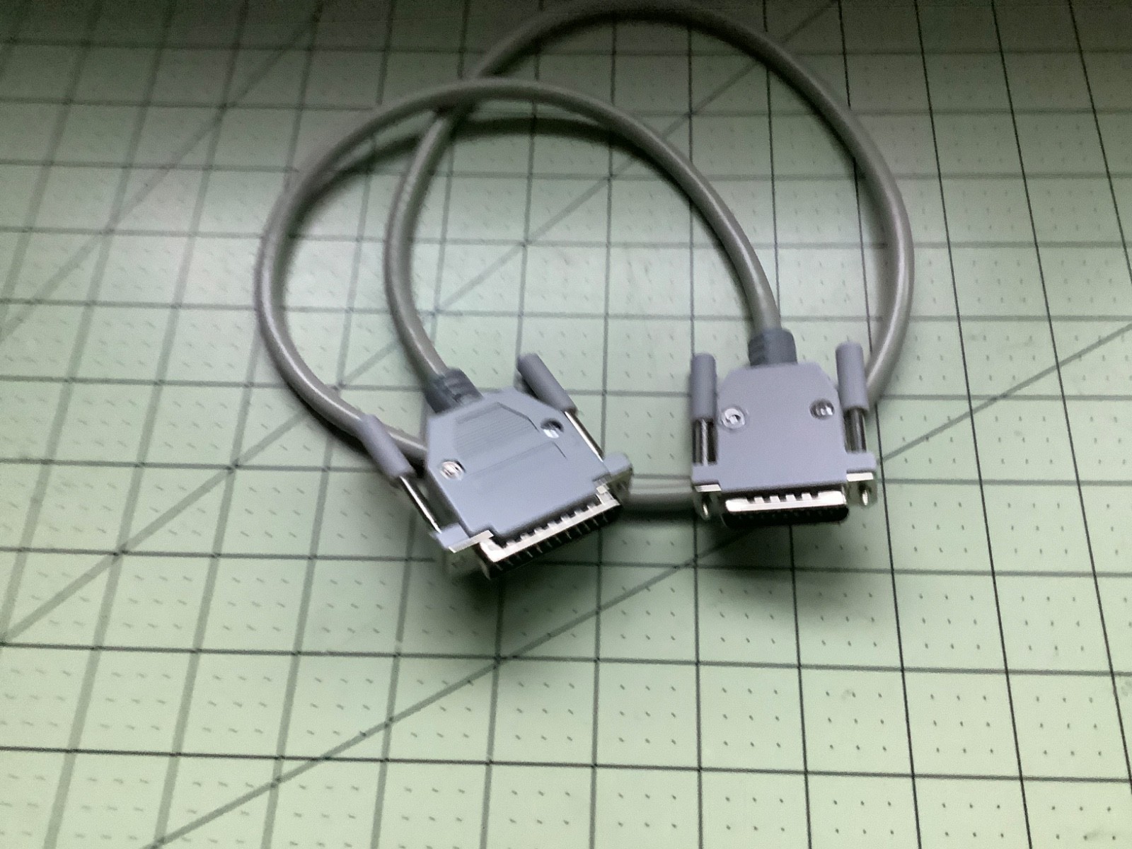 NEW Apple II/II+/IIe  DuoDisk Drive DB19 to DB25 Cable 3 Feet FREE SHIPPING