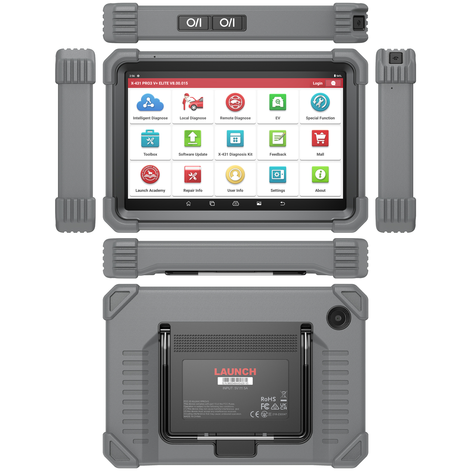 2026 LAUNCH X431 PRO3S+ Elite PAD7 Car Diagnostic Scanner Programming ECU Coding