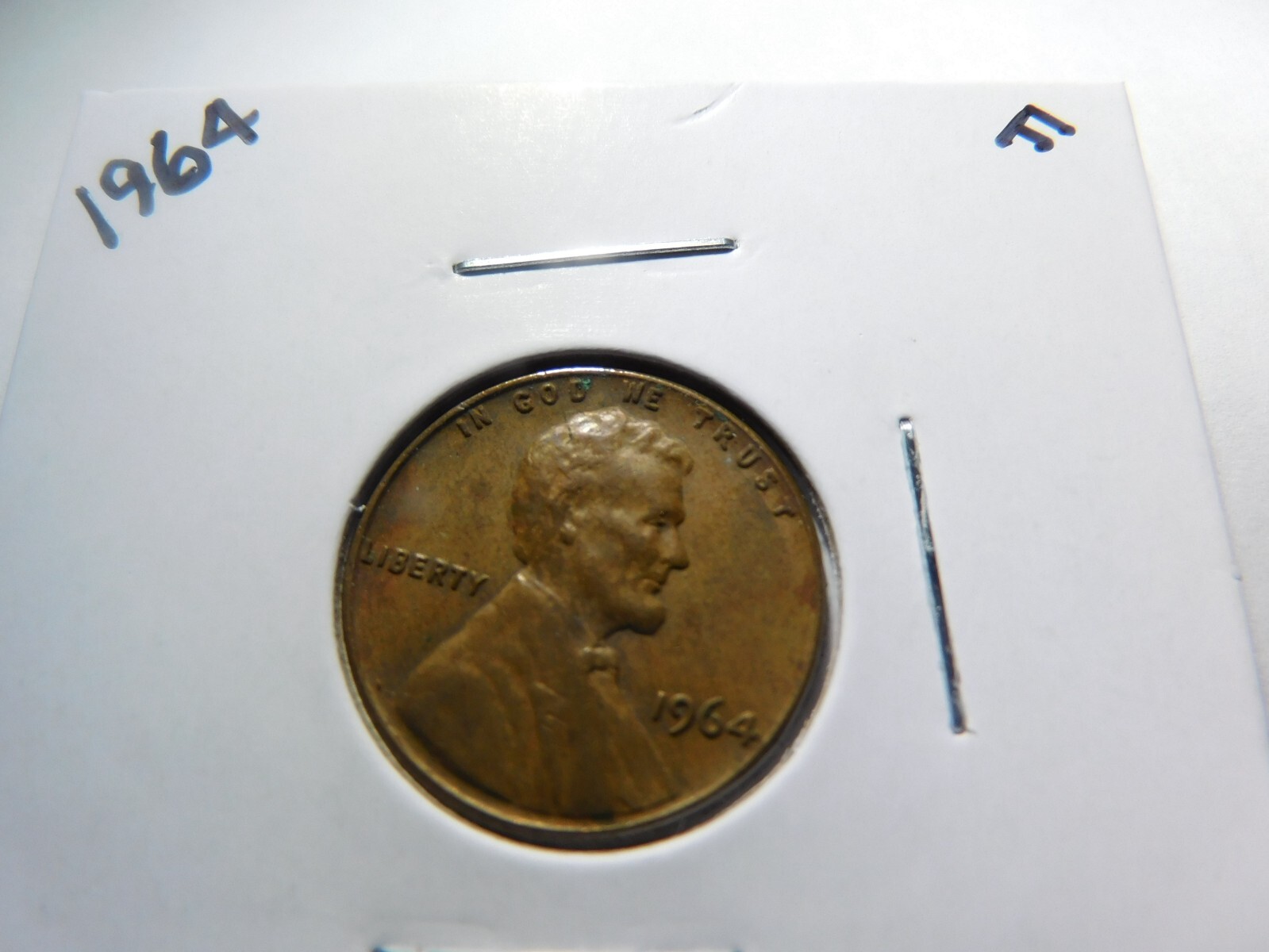 1964 D Lincoln Memorial Cent-Very Good to Fine Condition