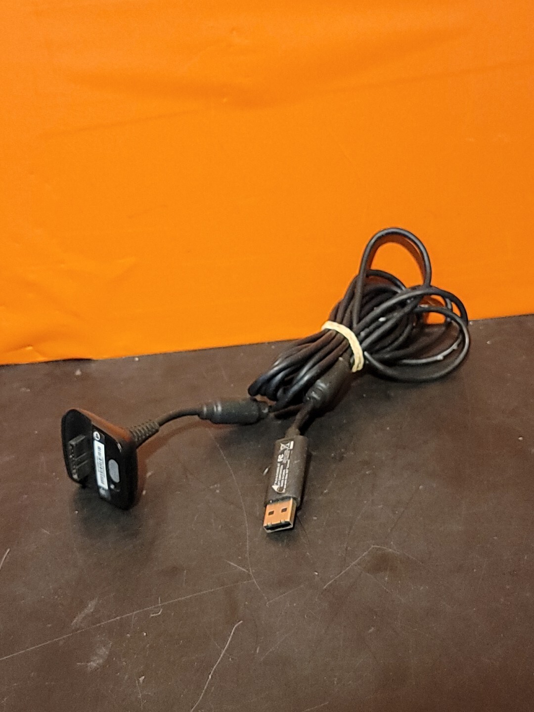 Original Black Microsoft Xbox 360 Play & Charge Kit Charging Cable ~ X816689-003
